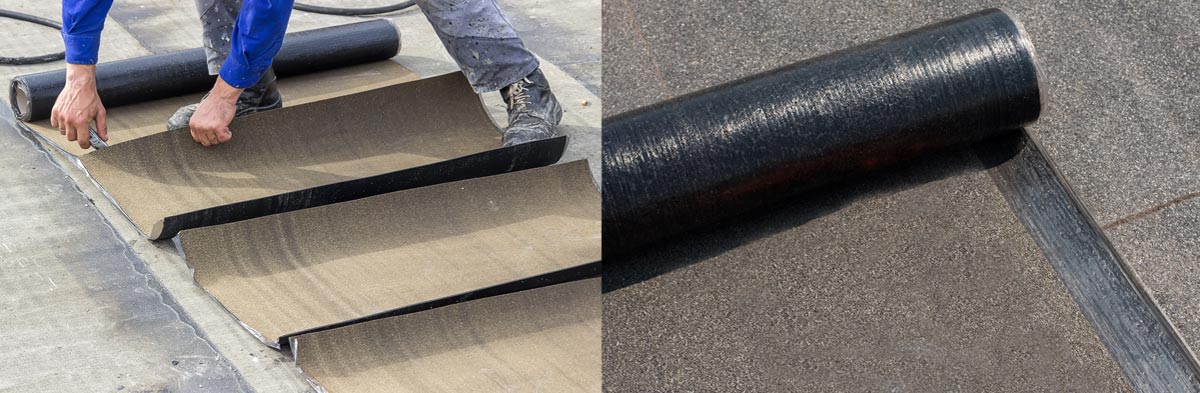Roads which contain glass fabric as a reinforcement can enhance strength and become waterproof.